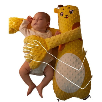 White Goose Baby Pillow